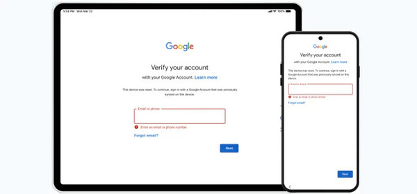 Nhập Tài Khoản Google