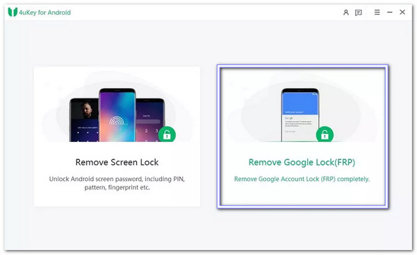 選擇刪除 Google Lock Frp