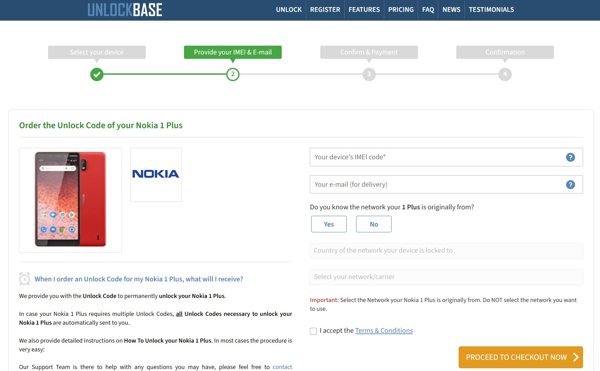 Unesite IMEI broj