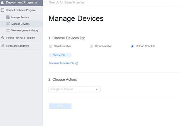 تحميل ملف CSV