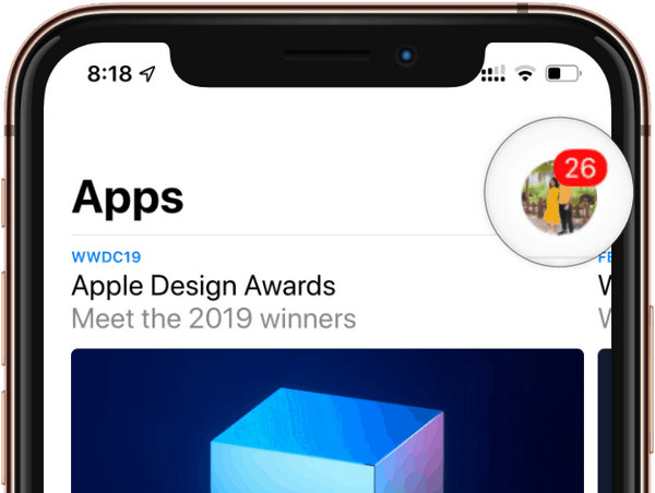 Profilul contului din App Store