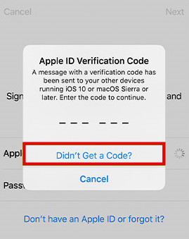 Did Not Get A Code