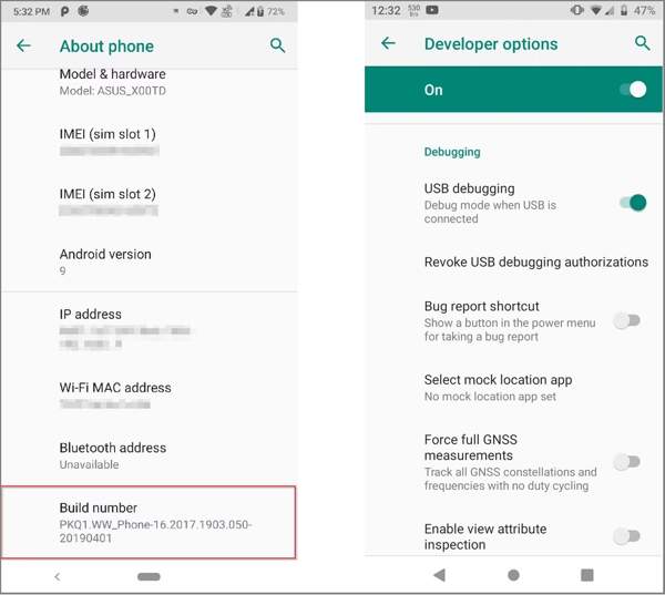 यूएसबी डिबगिंग