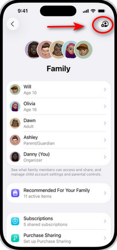 Controllare il Tempo di utilizzo di tuo figlio su iPhone
