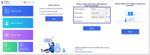 iMypass iPassgo Разблокировка iPhone со сломанной кнопкой «Домой»
