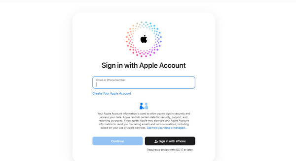 Enter Apple ID Account Credentials