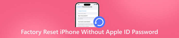 Factory Reset iPhone Without Apple ID Password