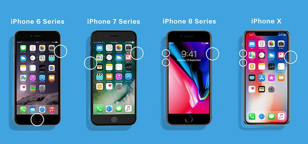 iPhoneを再起動する