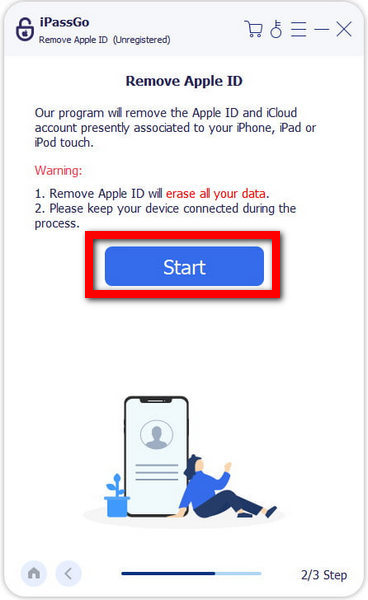 将 IOS 连接到计算机 删除 Apple ID