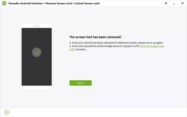 Android 解鎖工具指南－成功移除螢幕鎖