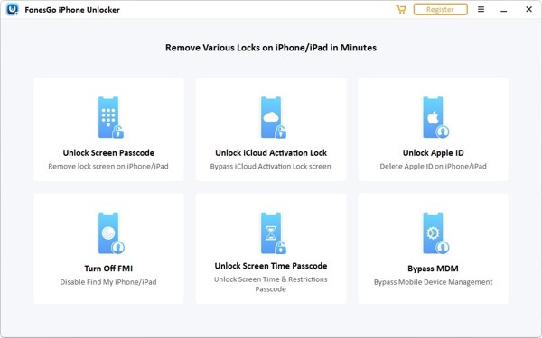 Fonesgo iPhone Unlocker