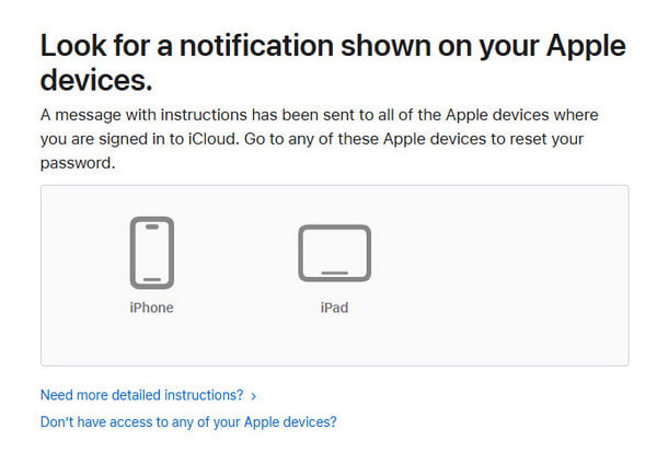 No Access to Apple Devices