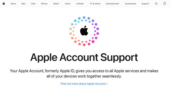 Apple 계정 지원