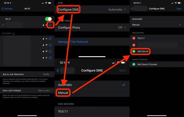 Disable Activation Dns
