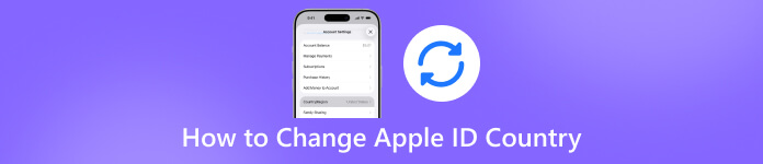 How to Change Apple ID Country