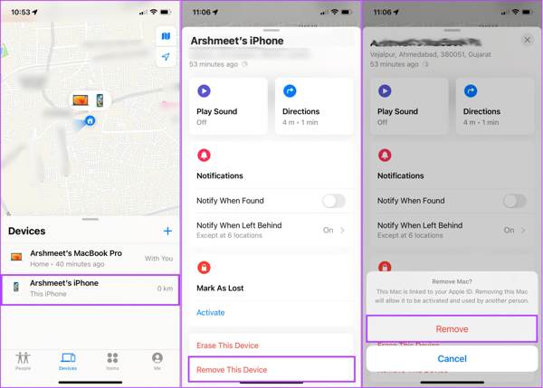 Padam Appleid Find My