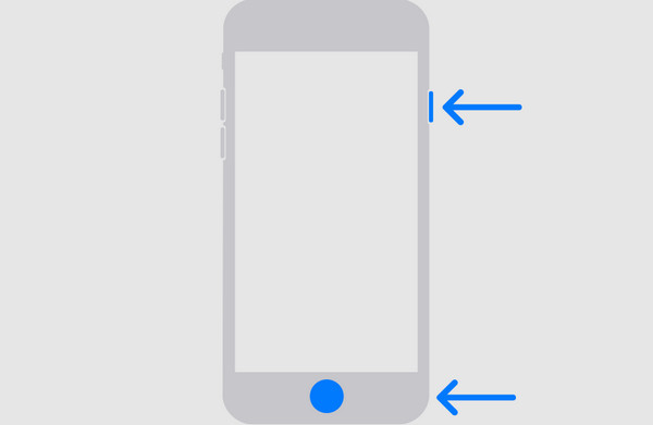 Metodo di spegnimento per iPhone 6 o precedenti