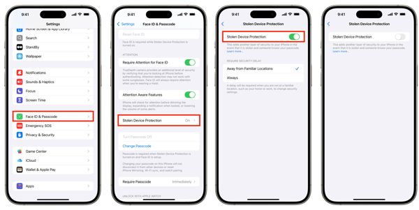 Stolen Device Protection