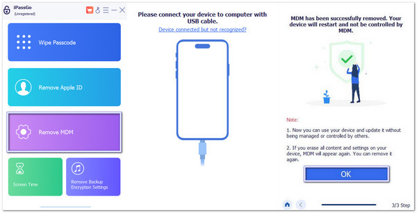 Eliminarea Mobileiron de pe iPad fără parolă de pe iMypass și iPassgo