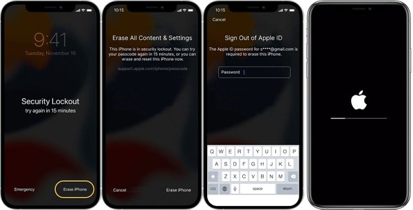 Wymaż iPhone’a iOS 15.2