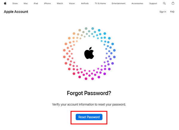 Palauta salasana iForgot