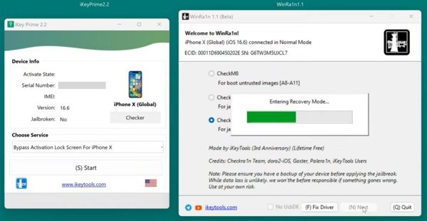 كيفية استخدام iKey Prime لتجاوز iCloud