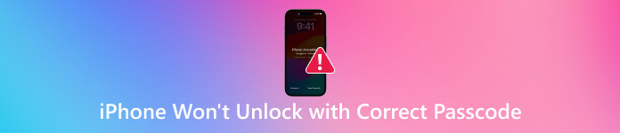 iPhone无法使用正确的密码解锁