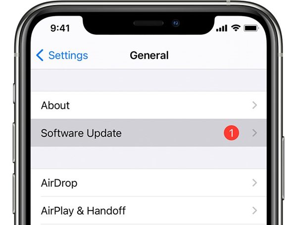 iPhoneをアップデートする
