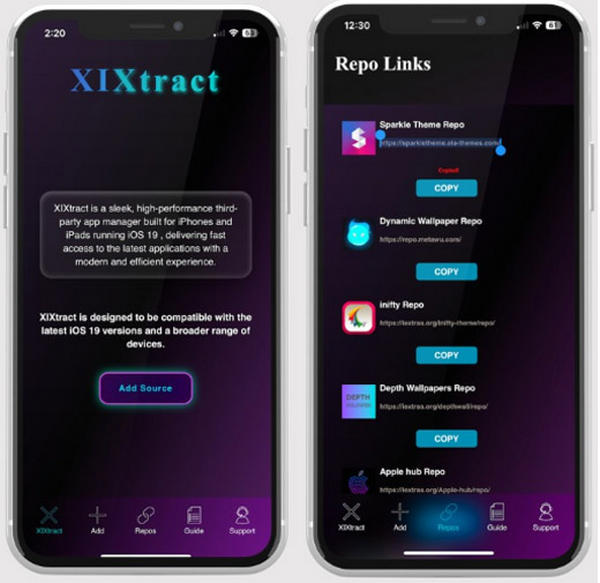 Добавить Xixtract