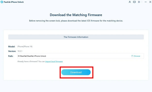 Download Firmware Package