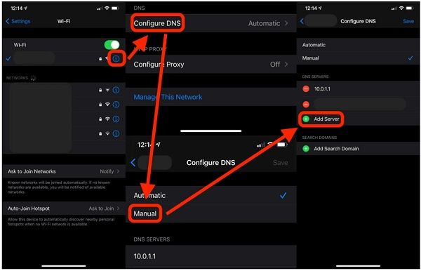 通过 DNS 移除 iCloud 锁