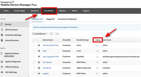 ลบ MDM ผ่านเว็บคอนโซล (MDM WEB Console)