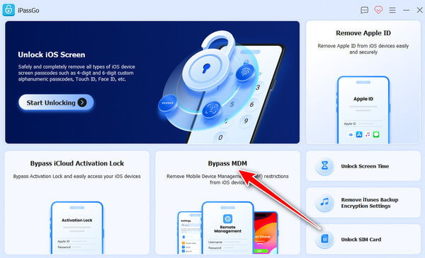 Choose Bypass MDM Tool