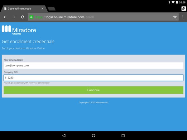 Miradore MDM