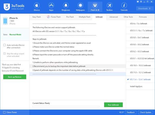 3uTools Jailbreak