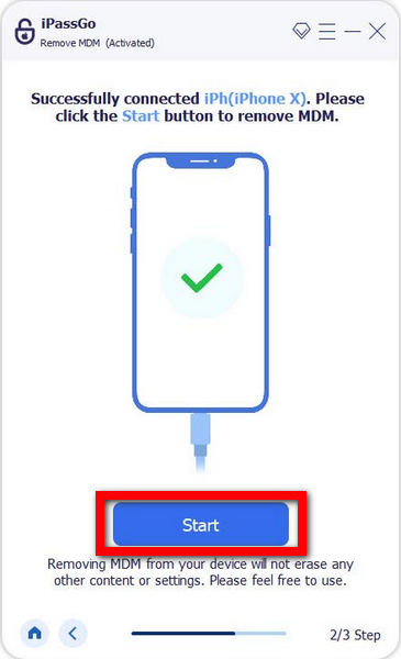 将 iPhone 链接到电脑“开始”