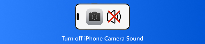 iPhoneカメラのサウンドをオフにする