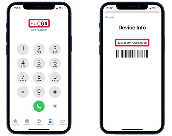 IMEI Telefon
