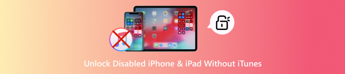 إلغاء قفل iPhone أو iPad معطّل بدون iTunes