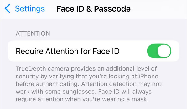 Let op voor Face ID
