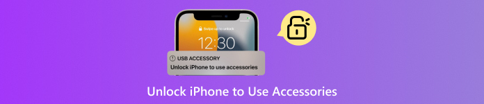 Разблокируйте iPhone для использования аксессуаров