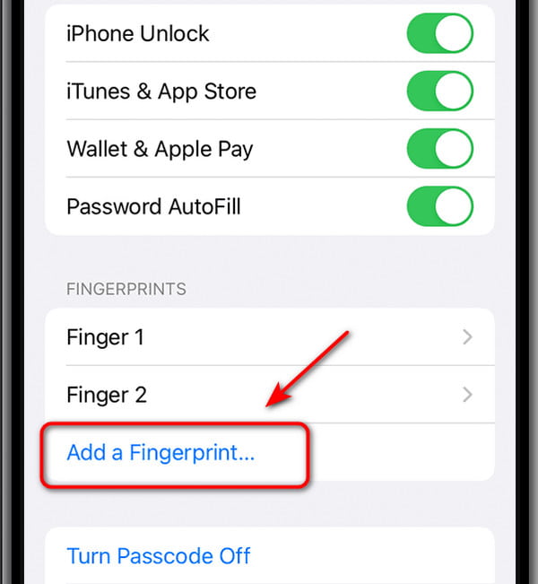 Set Up Touch Id