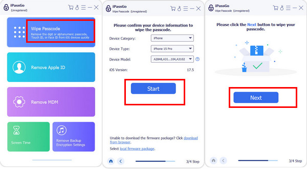 使用解鎖器無需密碼解鎖 iPhone