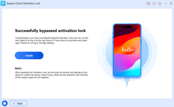 Bypass Activation Successfully