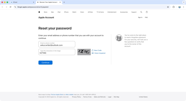 Zaboravio/la sam web stranicu