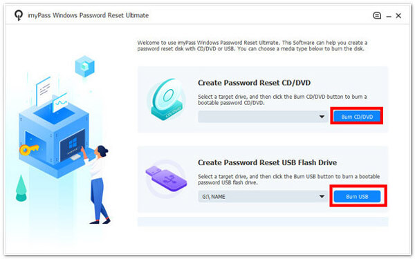imyPass Windows Password Reset Standard screenshot imyPass Windows Password Reset Standard screenshot