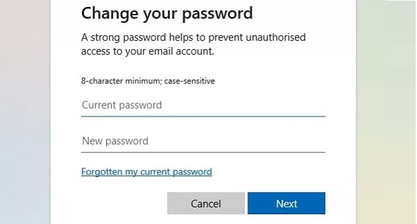 Forgot Password