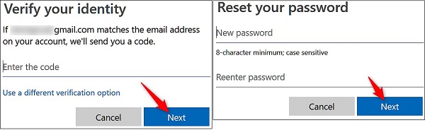 Mereset password Anda