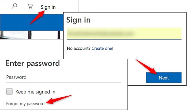 Sign in Page
