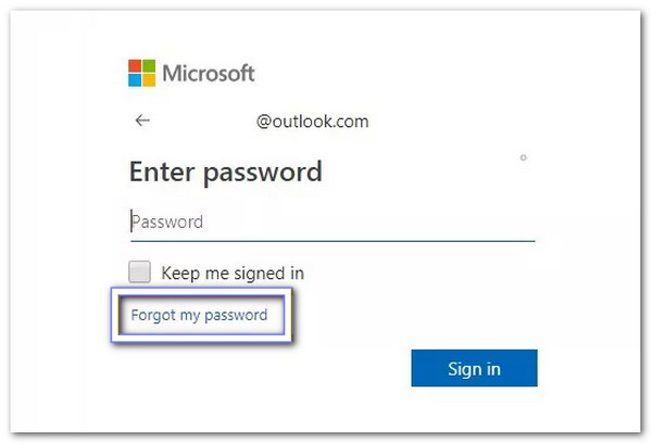 Click On Forgot Password